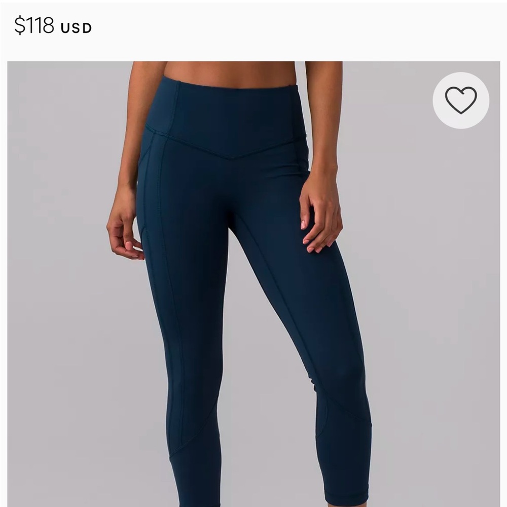 Lululemon All The Right Places Navy 8